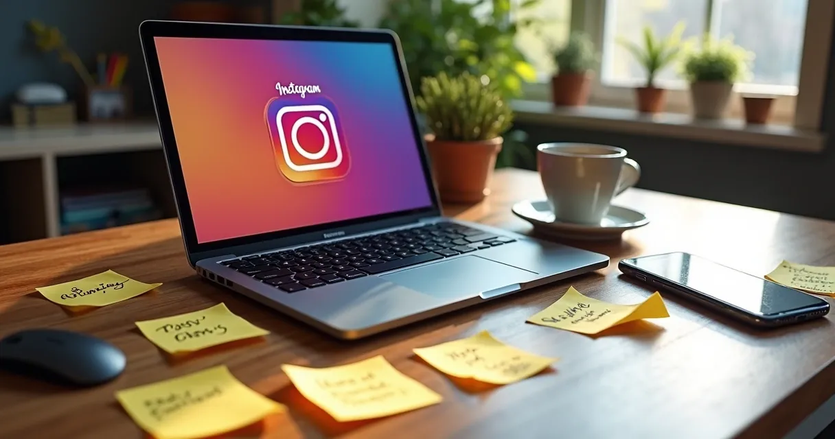 Diferentes posts e ideias para feed do Instagram 